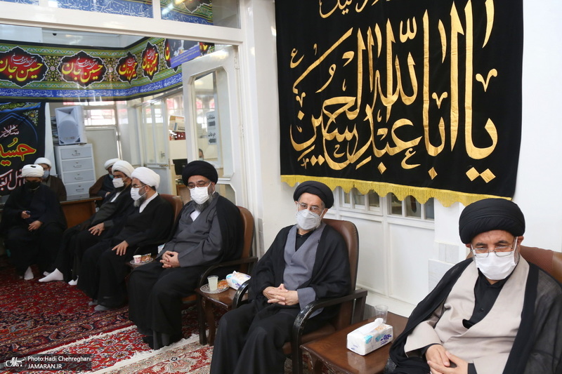 مراسم شهادت امام حسن مجتبی(ع) در بیت آیت الله العظمی فاضل لنکرانی(ره)