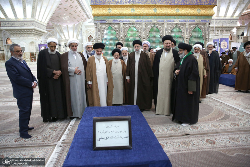 تجدید میثاق رئیس و اعضای مجلس خبرگان رهبری با آرمان های امام خمینی (س)