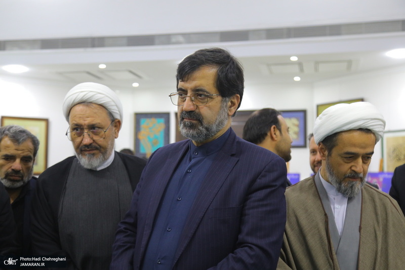 مراسم افتتاح دهمین نمایشگاه قرآن و عترت استان قم در مجتمع فرهنگی یادگار امام‎