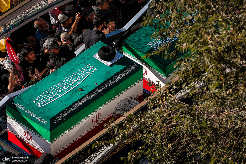 تشییع پیکر مطهر رهبر شهید انقلاب اسلامی در مشهد مقدس