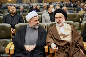 مراسم چهلمین روز درگذشت آیت الله بجنوردی در دائره المعارف بزرگ اسلامی - 1