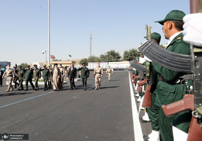 مراسم مشترک دانش‌آموختگی دانشجویان دانشگاه‌های افسری نیروهای مسلح با حضور رهبر معظم انقلاب