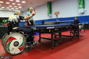 اردوی آمادگی تیم پارا تنیس روی میز اعزامی به بازی‌های هانگژو