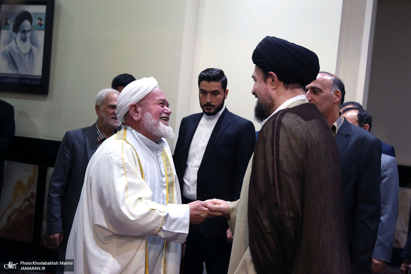 دیدار میهمانان سی و ششمین کنفرانس وحدت اسلامی با سید حسن خمینی