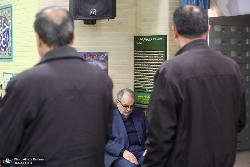 مراسم وداع با پیکر شهید امیر دریا سالار علی شمخانی