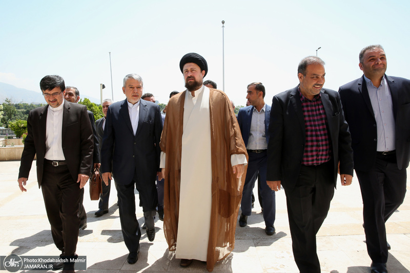 دیدار سید حسن خمینی از موزه ورزش، المپیک و پارالمپیک