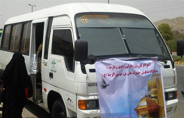 66 مدد جوی کمیته امداد هرمزگان به مشهد مقدس اعزام شدند