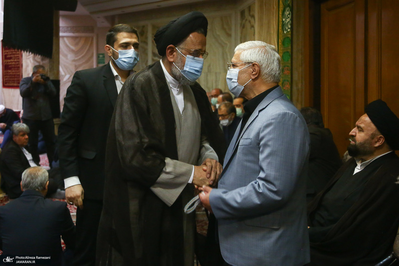 مراسم هفتم والده دبیر مجمع تشخیص مصلحت نظام