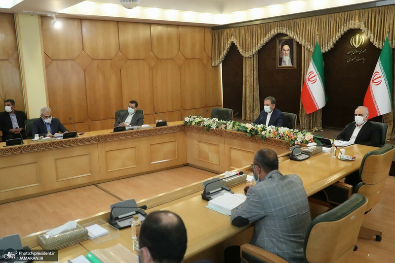 جلسه شورای عالی اجرای سیاست‌های کلی اصل ۴۴ قانون اساسی با حضور جهانگیری