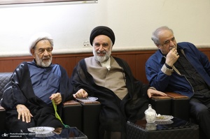 دیدار رئیس جمهوری با آیت الله سید حسن خمینی