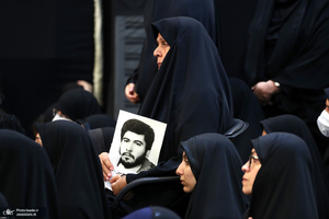 اولین شب عزاداری حضرت اباعبدالله الحسین (ع) در حسینیه امام خمینی