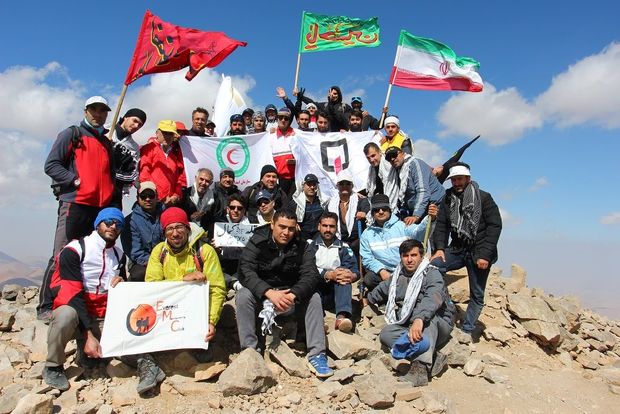 صعود دانشجویان دانشگاه جامع علمی کاربردی استان‌های آذربایجان شرقی، غربی و اردبیل به قله کمال کوه سهند