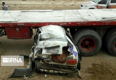 حادثه رانندگی جاده بوکان - میاندوآب جان ۴ نفر را گرفت