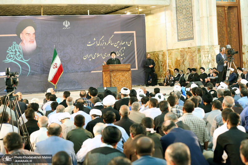 مراسم شب سالگرد ارتحال امام خمینی (س) با حضور رئیس جمهور
