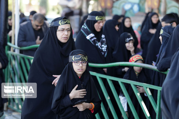 راهپیمایی جاماندگان اربعین در زنجان برگزار شد