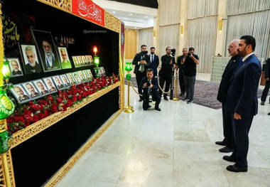 اقدام معنادار قالیباف در دیدار الزیدی + عکس