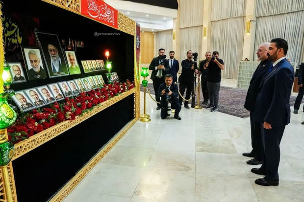 اقدام معنادار قالیباف در دیدار الزیدی + عکس