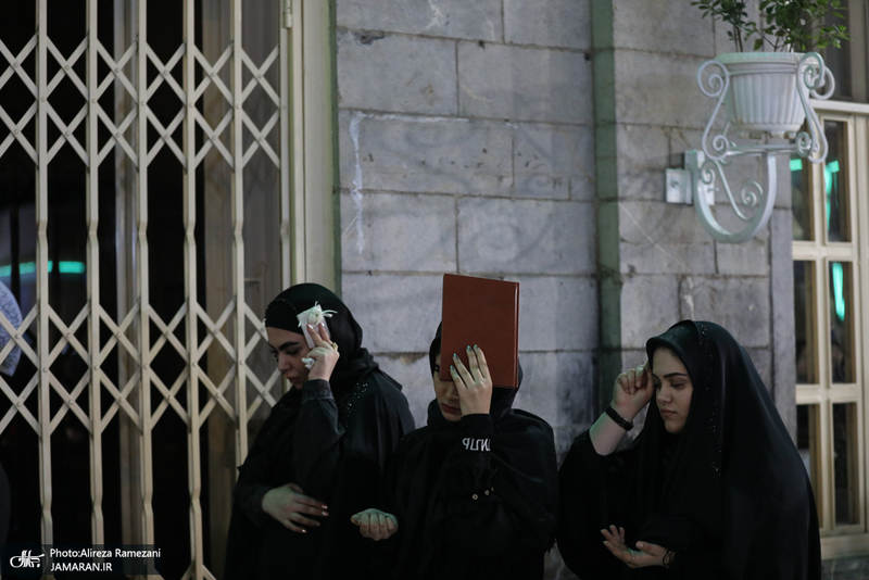 مراسم شب بیست و یکم ماه مبارک رمضان در حرم حضرت عبدالعظیم حسنی (س)