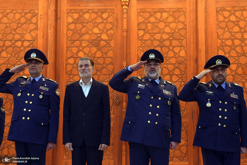 تجدید میثاق فرماندهان نیروی هوایی ارتش با آرمان های حضرت امام (س)