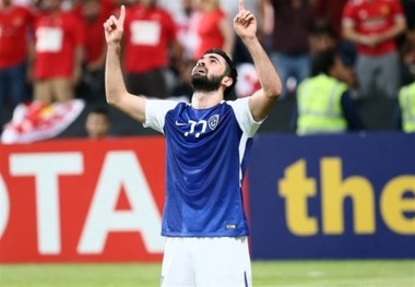 عمر خریبین: زدن ۵ گل به پرسپولیس را مدیون فضل خداوند هستم
