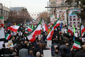 راهپیمایی 22 بهمن در قم