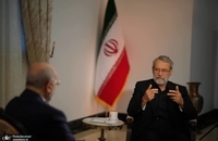گفت و گوی علی لاریجانی با شبکه الیمادین در بیروت (3)