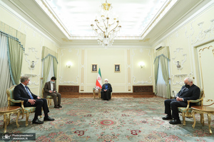 دیدار وزیر خارجه پاکستان با رئیس جمهوری