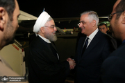 رئیس‌جمهور روحانی وارد ارمنستان شد