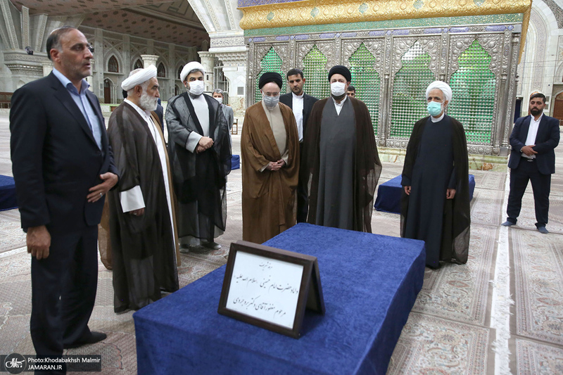 حضور سید محمد خاتمی در حرم مطهر امام‎ خمینی (س)