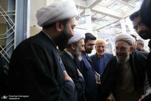 مراسم اولین سالگرد آیت الله حاج شیخ نصرالله شاه آبادی(ره)