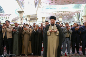 مراسم بزرگداشت چهاردهمین سالگرد رحلت همسر گرامی امام و بیست و هشتمین سالگرد ارتحال حاج سید احمد خمینی -1