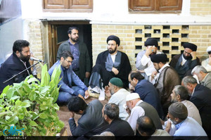 تجليل از هيئات مذهبى افغانستانى مقيم قم در بیت تاریخی حضرت امام(س)