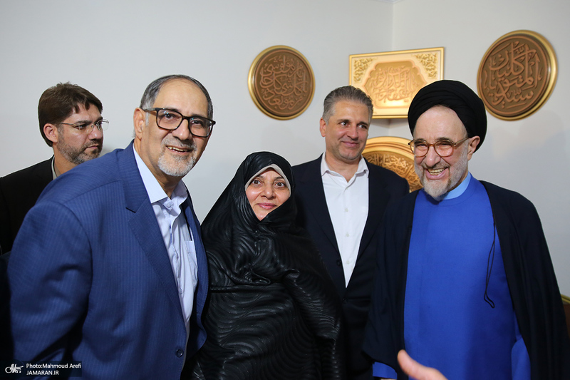 دید و بازدید نوروزی سید محمد خاتمی -2