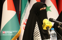 اجتماع دانشجویان بین الملل دانشگاه‌های علوم پزشکی شهر تهران درحمایت از مردم غزه (15)