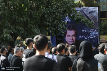 مراسم تشییع امید جهان