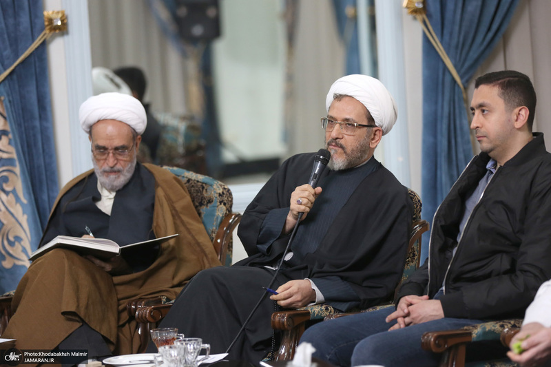 دیدار مجمع روحانیون مبارز و مجمع محققین حوزه علمیه قم با سید حسن خمینی