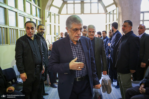 مراسم تشییع آیت الله سید مهدی امام جمارانی (ره) از حسنیه جماران