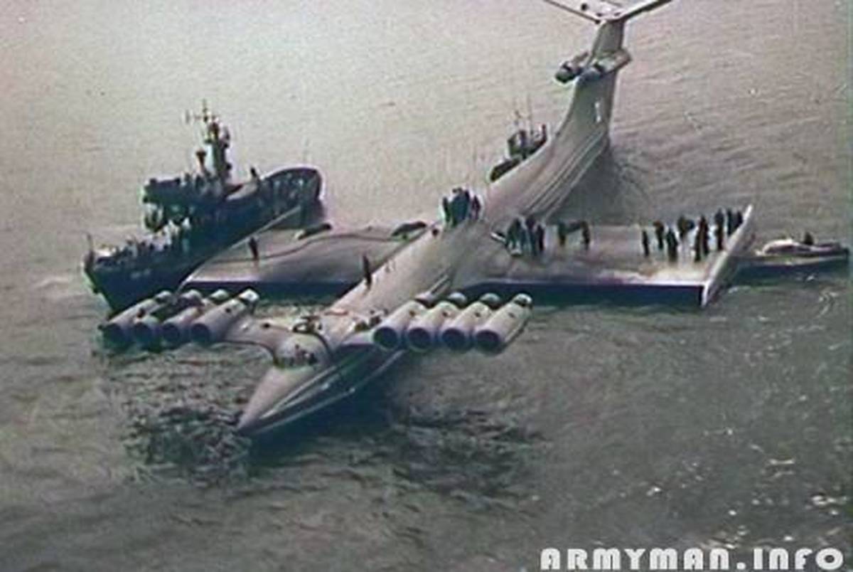 گزارش جی پلاس از هواپیما-کشتی روسی "هیولای خزر" + تصویر