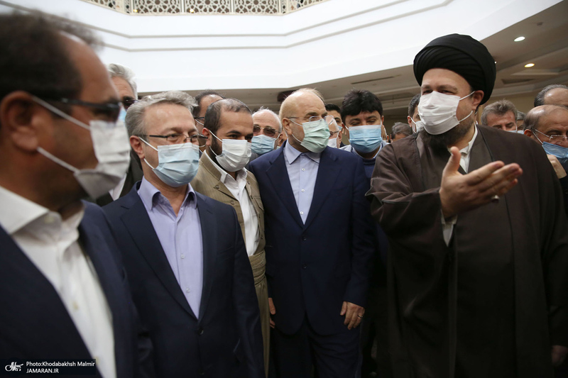 تجدید میثاق رئیس مجلس شورای اسلامی و نمایندگان با آرمان های حضرت امام (س)