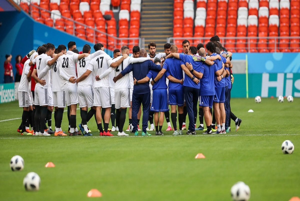 گزارش تصویری آخرین تمرین تیم ملی پیش از  دیدار با پرتغال