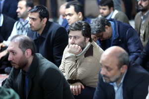 دیدار هیات مرکزی هسته گزینش شهرداری تهران با سید حسن خمینی