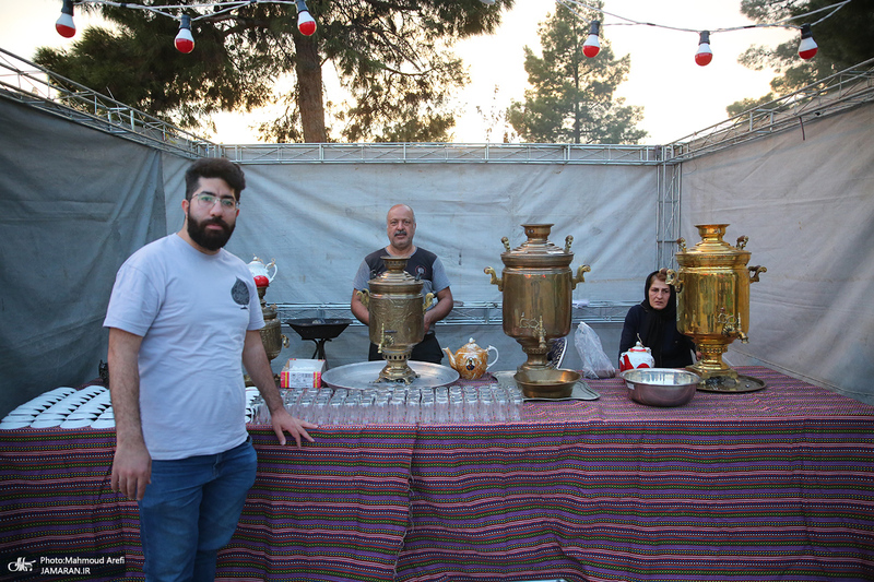 مراسم افطاری هیات گردان تخریب و گردان‌های لشکر 27 محمد رسول الله(ص)