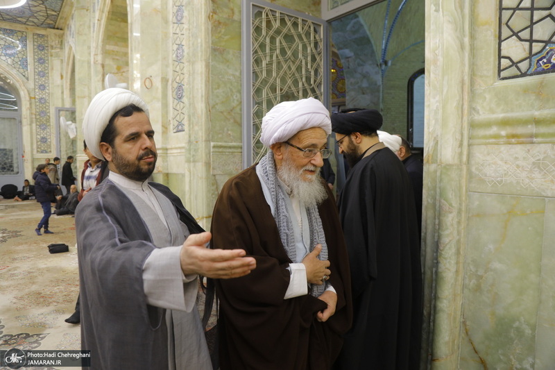 مراسم بزرگداشت آیت الله امامی کاشانی (ره) در مسجد اعظم قم