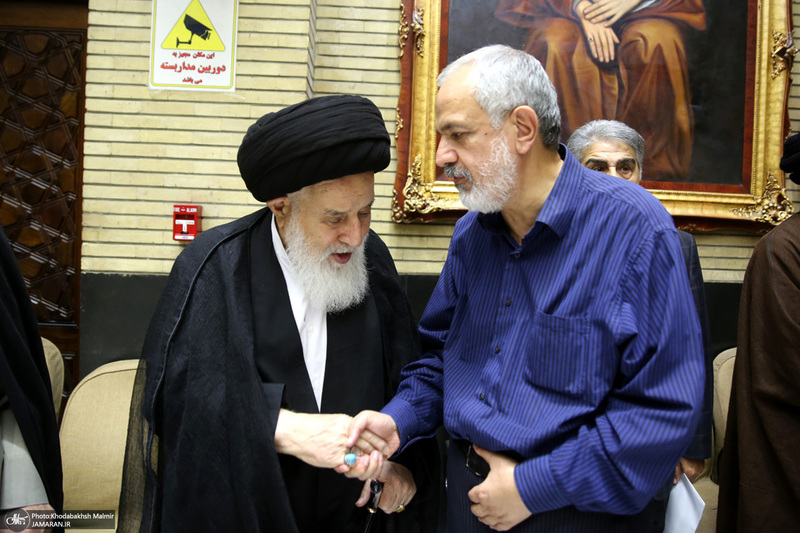 مراسم چهلمین روز در گذشت  مادر مسجدجامعی