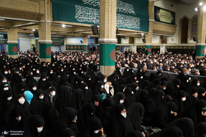 مراسم عزاداری شام شهادت حضرت فاطمه‌ زهرا (س) در حسینیه امام خمینی