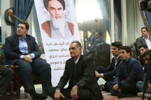 دیدار هیات مرکزی هسته گزینش شهرداری تهران با سید حسن خمینی