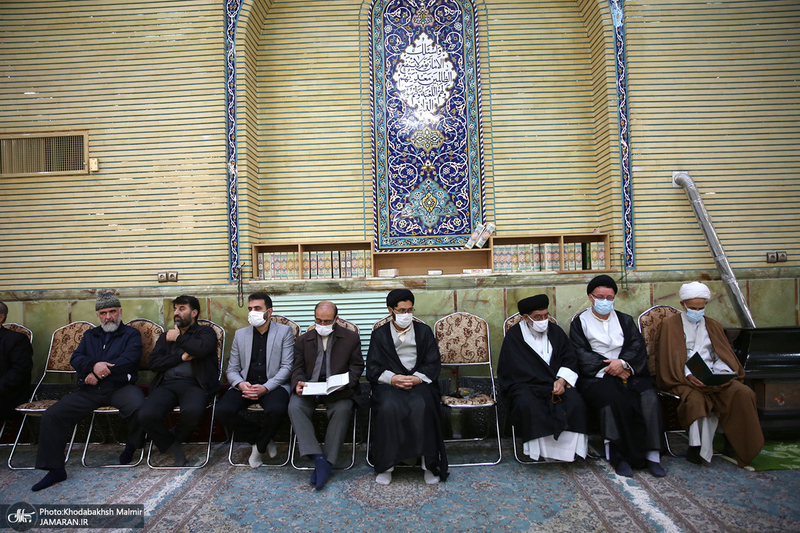 مراسم ختم مرحوم حاج محمد کمساری در قم -1