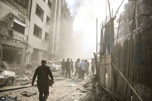 تجاوز رژیم صهیونیستی به منطقه مسکونی غیرنظامی در تهران