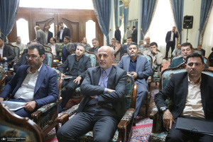 دیدار استاندار تهران و مدیران استان با سید حسن خمینی