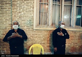 عزاداری شب پنجم محرم در محله سرچشمه گرگان 